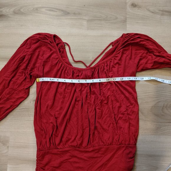 Red top M-L good condition. - Picture 3 of 4